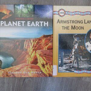 Planet Earth & Armstrong Lands On The Moon (K510)